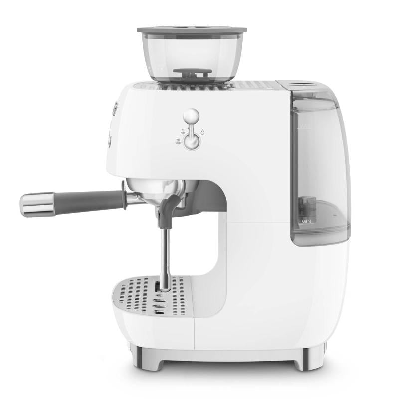 Espressomaskin EGF03 2,4L m/kaffekvern hvit