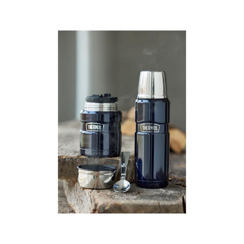 Termos stainless king 0,47L mørkblå