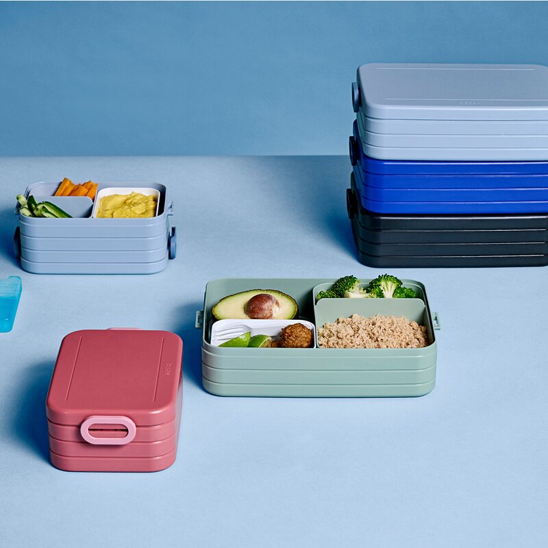 Bento matboks medium nordic black