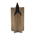 Asteri bordstjerne 27 cm antikk messing