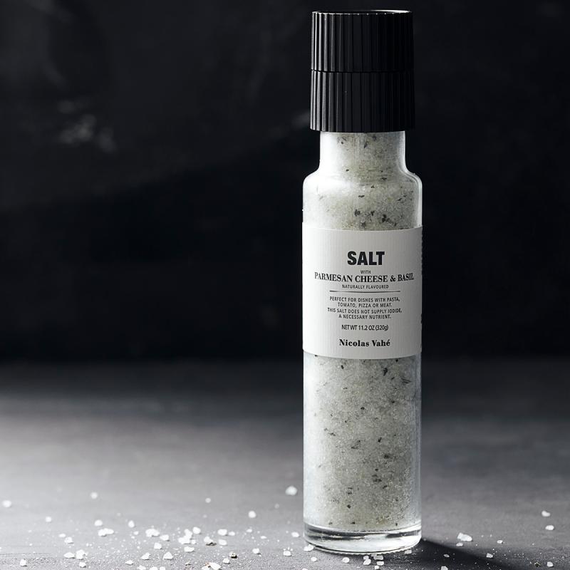 Salt parmesan & basilikum 320g