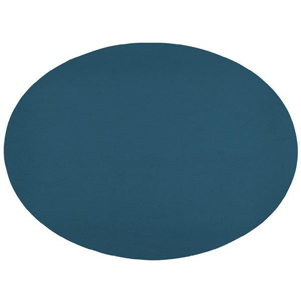 Togo dekkebrikke oval 47 cm blå