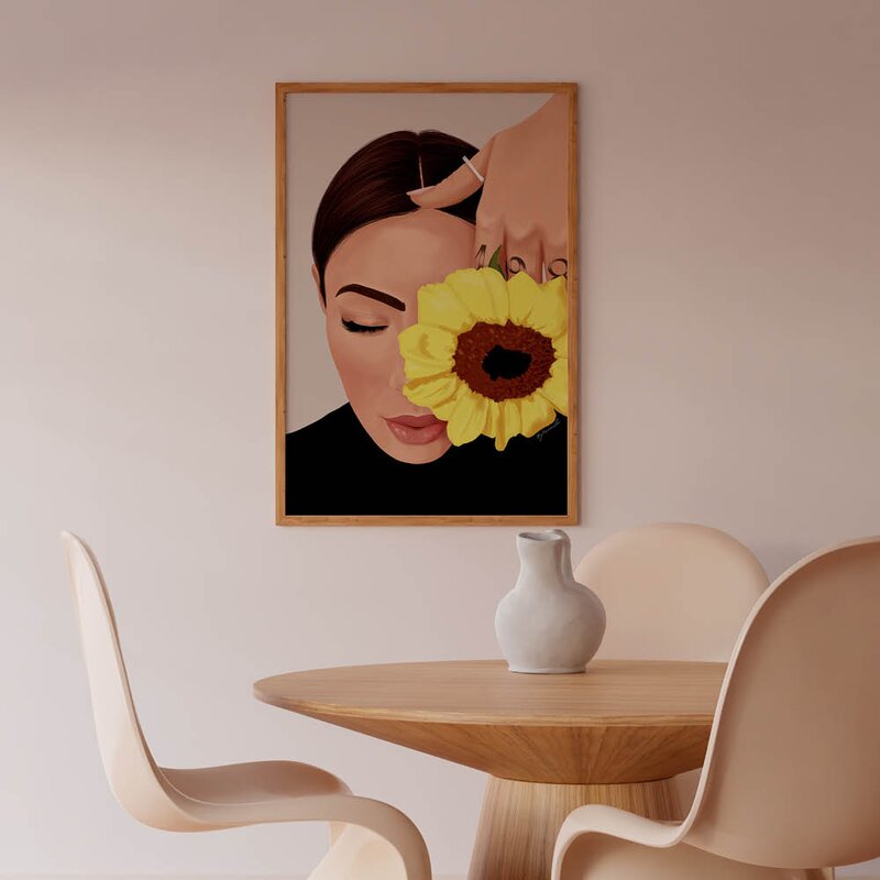 ByKammille poster 30x40 cm bloom