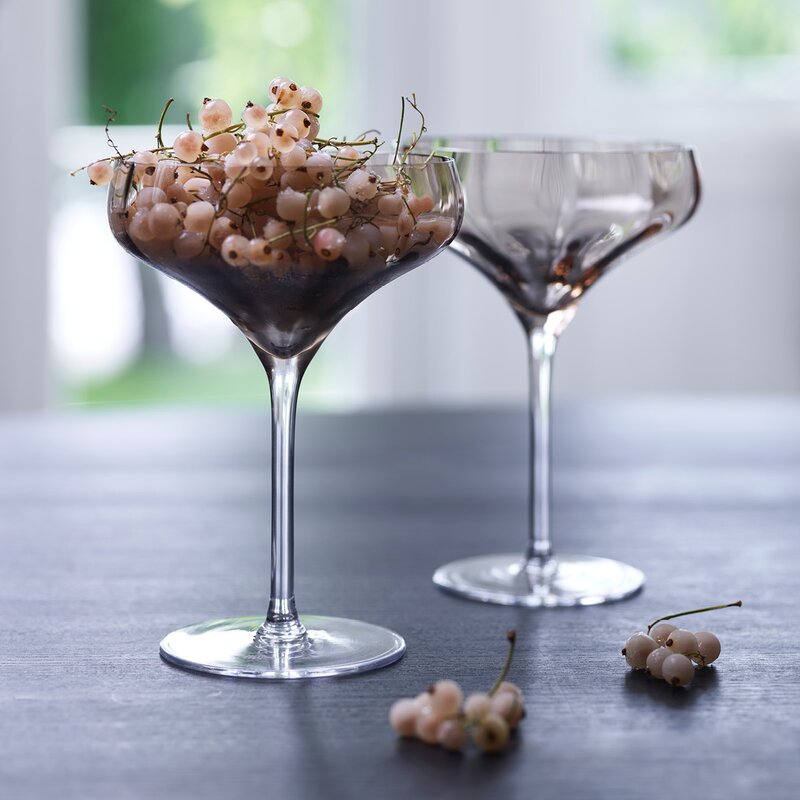 XO champagneskål 35 cl topaz optic