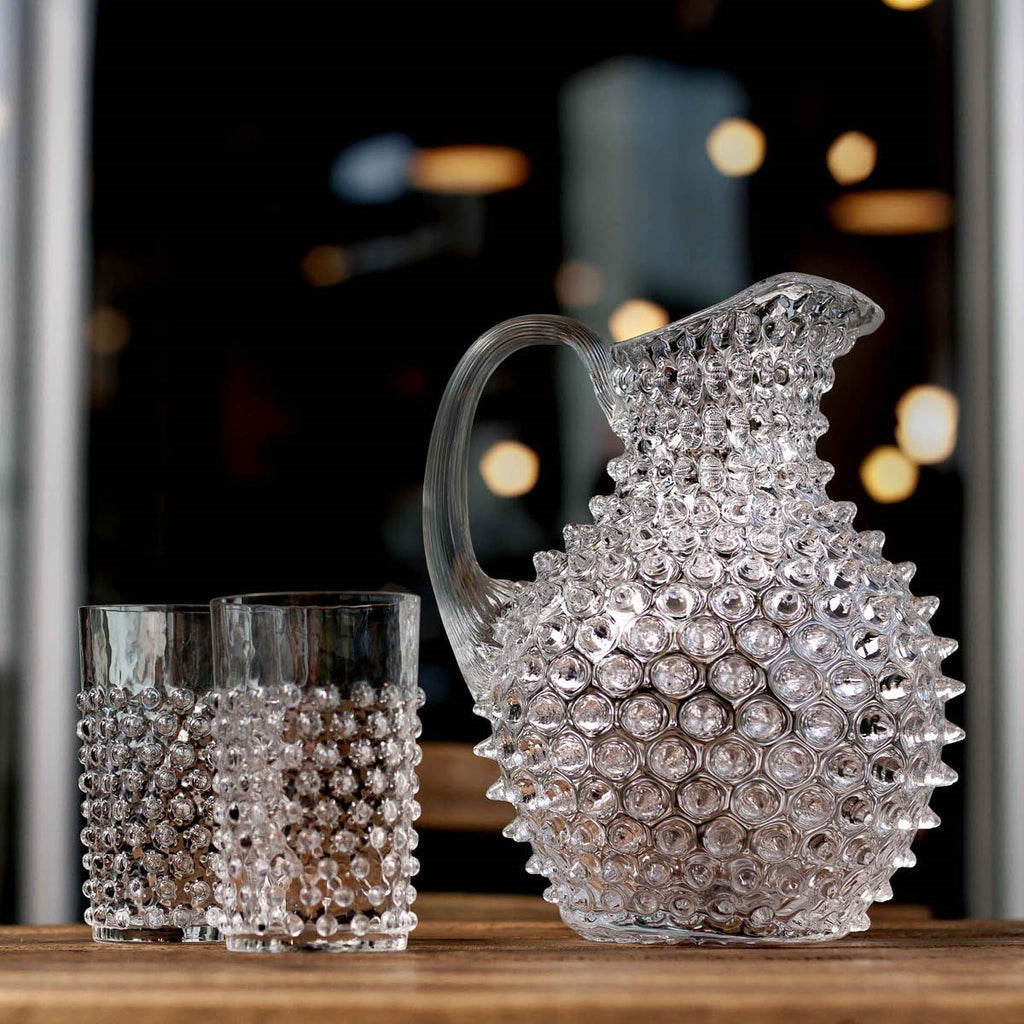 Hobnail glass 20 cl 6 stk crystal