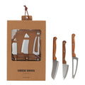Ostekniver sett 3 stk natur