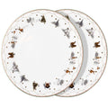 Julemorgen Story tallerken 25 cm 2 stk