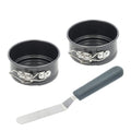 Mini springformsett m/spatel 3 deler