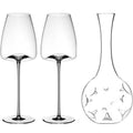 Vision eddy mini dekanteringskaraffel sett m/to straight glass