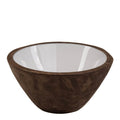 Bolle mangotre 15,4 cm rustic brown/hvit