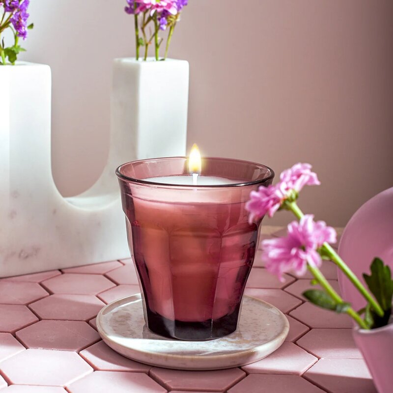 Picardie vannglass 25 cl 4 stk plum