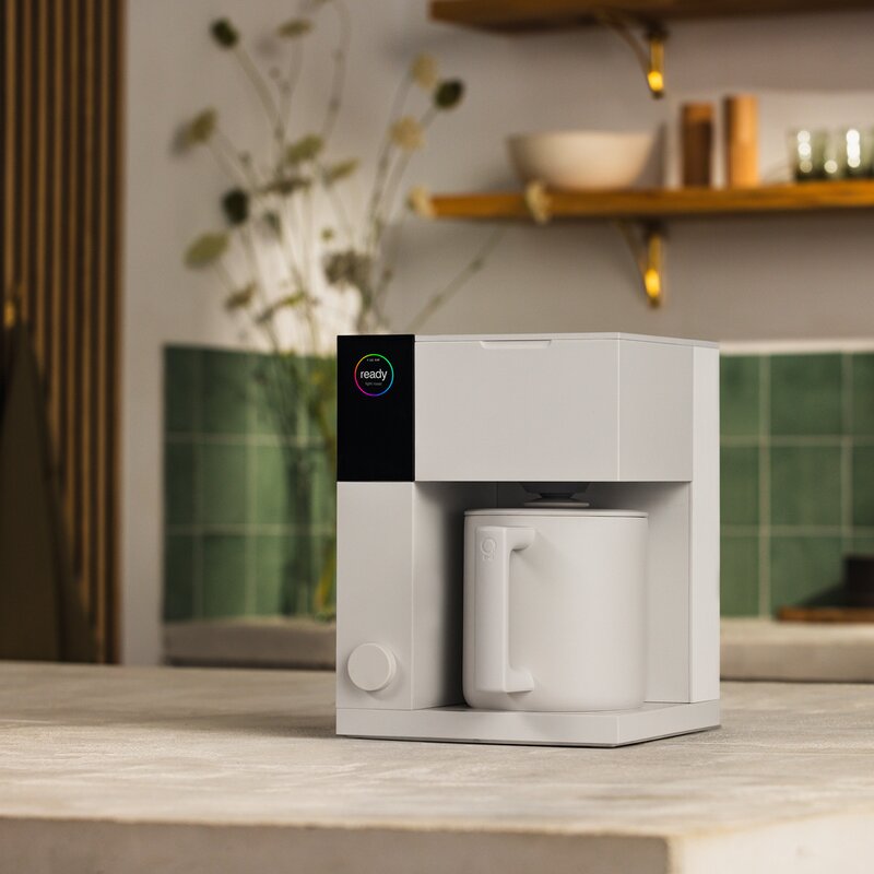 Aiden Precision kaffetrakter EBRMW-EU 1,5L matt hvit