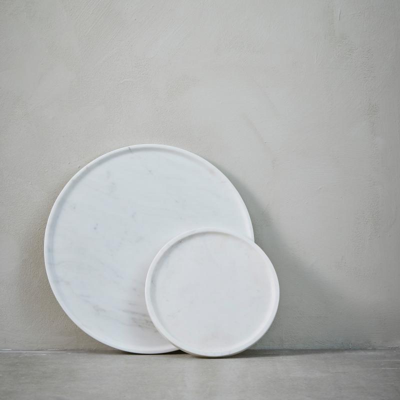 Ellia serveringsfat 40x40 cm hvit