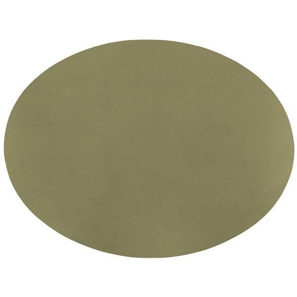 Togo dekkebrikke oval 47 cm grønn