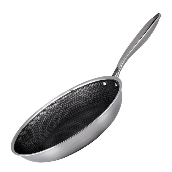 Santo stekepanne 28 cm stål/svart
