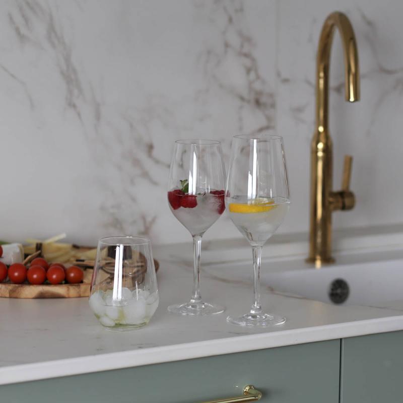 Hermitage vinglass 45 cl 6 stk