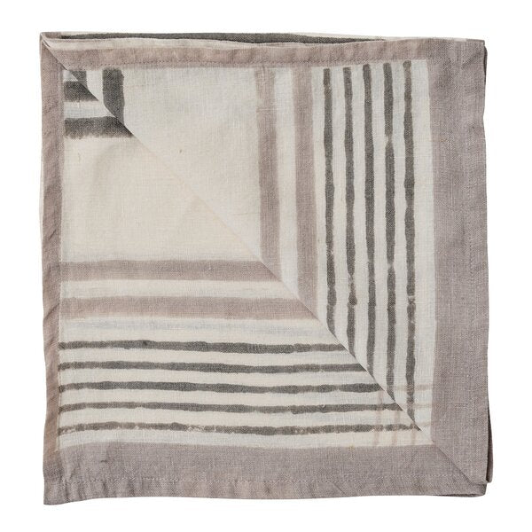 Ella serviett 50x50 cm grey checkered