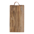 Skjærebrett med rem akasie 48x27 cm