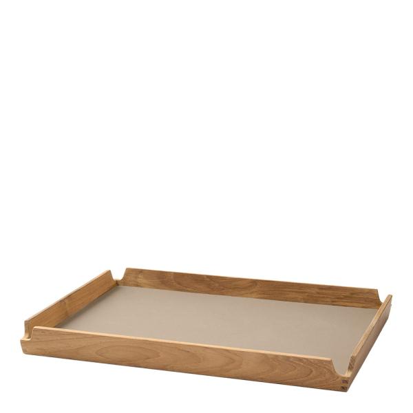 Airy teak brett 28,6x36,6 cm nupo clay brown