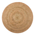 Rattan dekkebrikke D36 cm rund beige