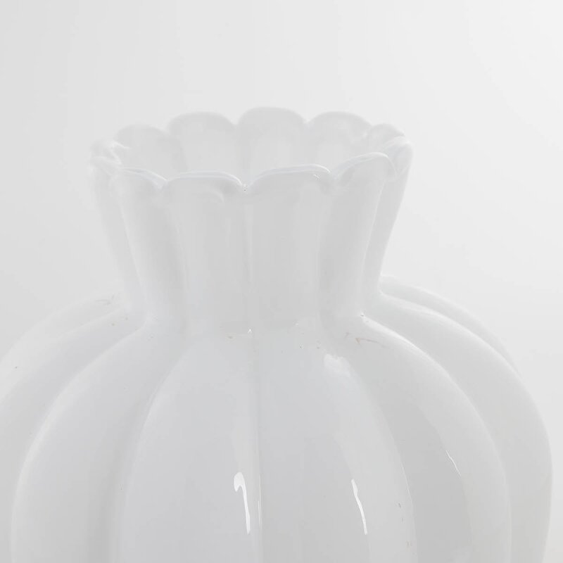 Verity vase 28 cm hvit