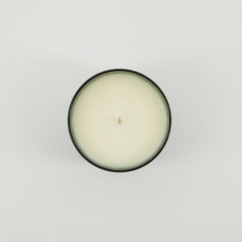 Duftlys oud leaf 9,5x8 cm grønn