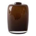 Verona vase høy 20 cm brun