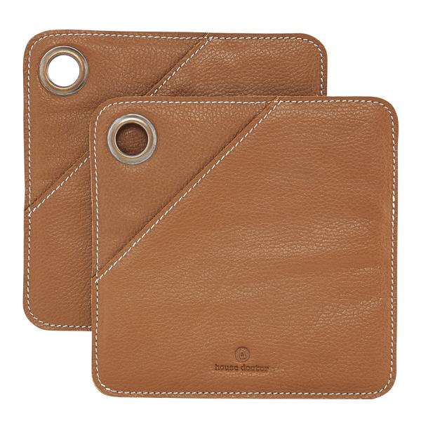 Square gryteklut 20,5 cm 2 stk brun