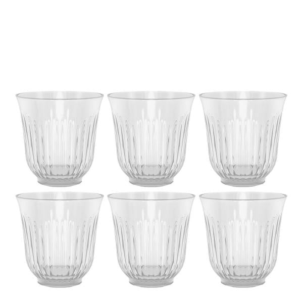 Drikkeglass 26cl 6 stk klar