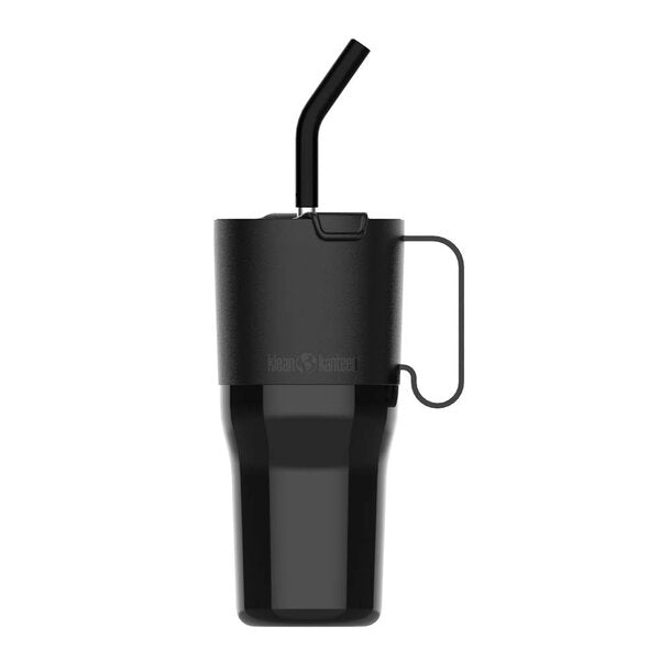 Rise Tumbler 77 cl med sugerør svart