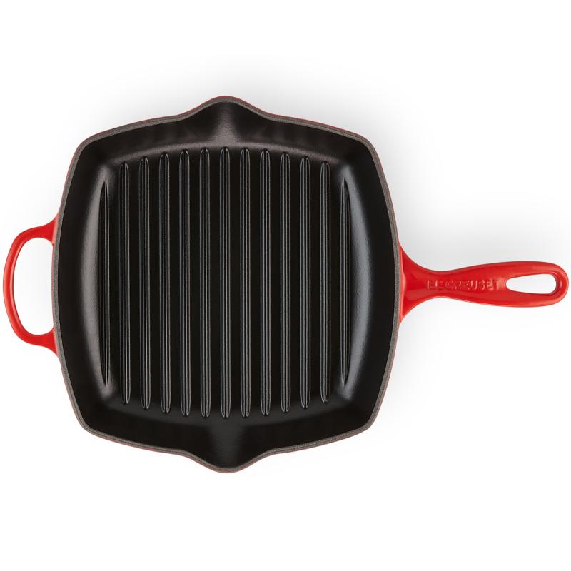 Signature grillpanne kvadratisk 26 cm cerise