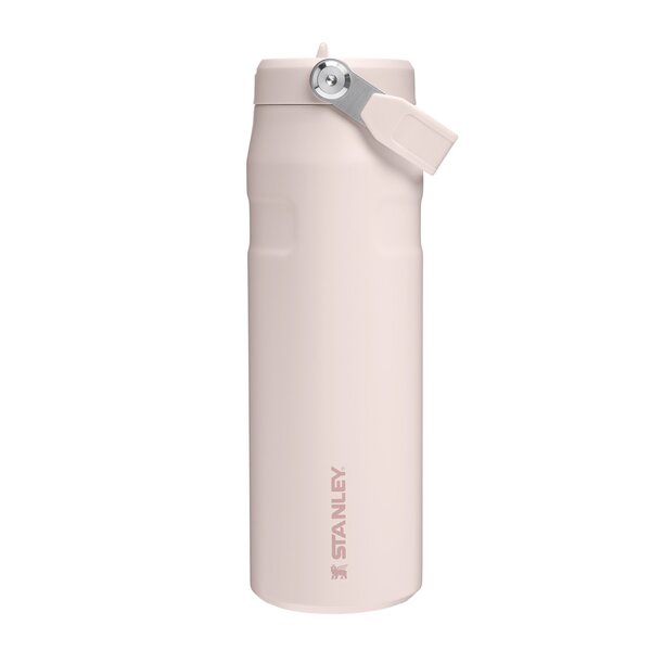 Iceflow flip straw tumbler termoflaske 0,7L rose quartz