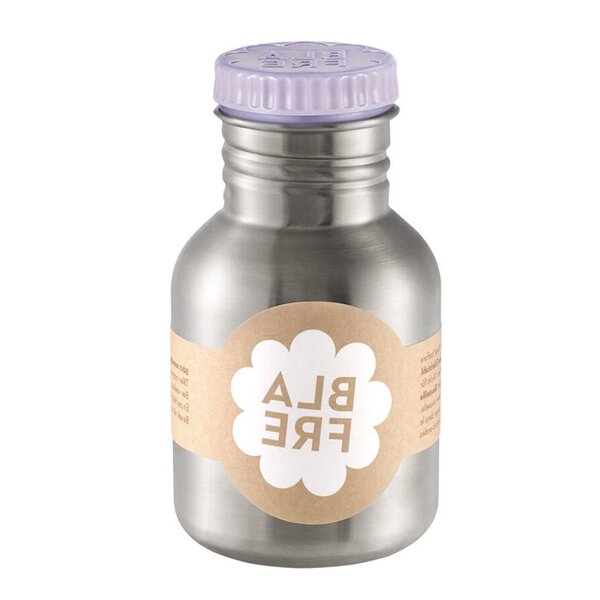 Stålflaske 300 ml lys lilla