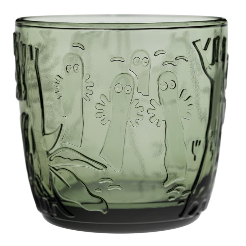 Mummi glass 28 cl 2 stk furugrønn