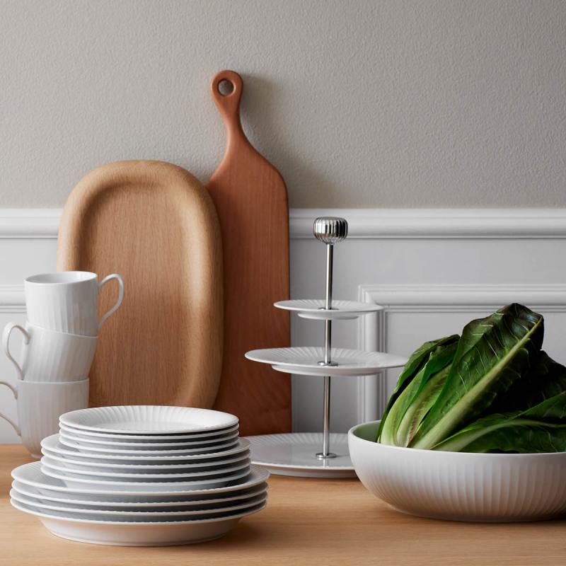 Hammershøi salatskål 30 cm hvit