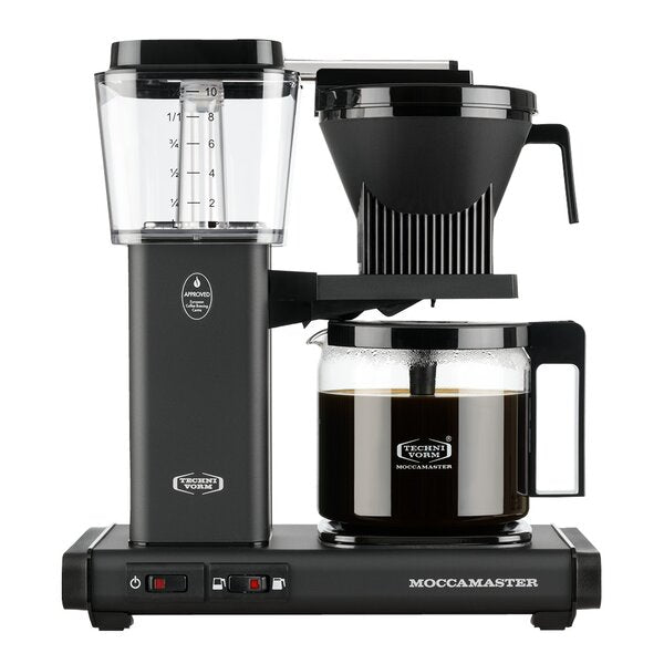 Optio kaffetrakter 1,25L matt svart