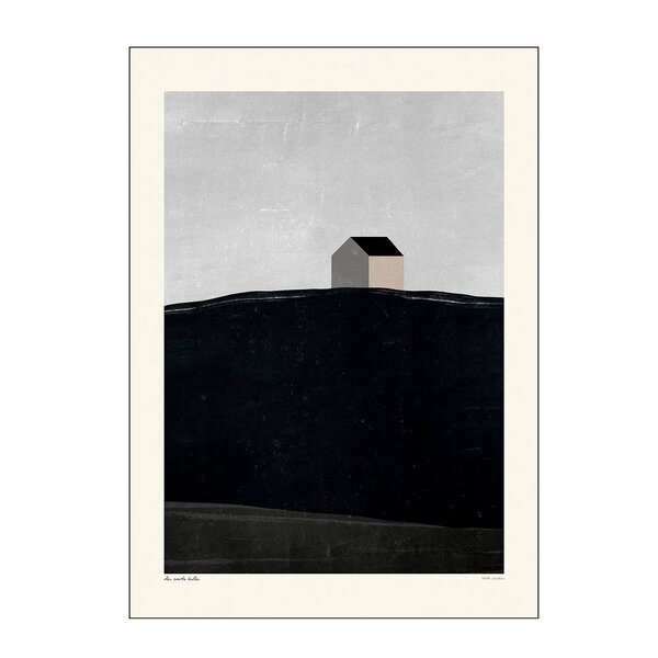 PSTR Studio poster 50x70 cm nordic den svarta kullen