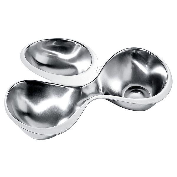 Babyboop skål med tre seksjoner