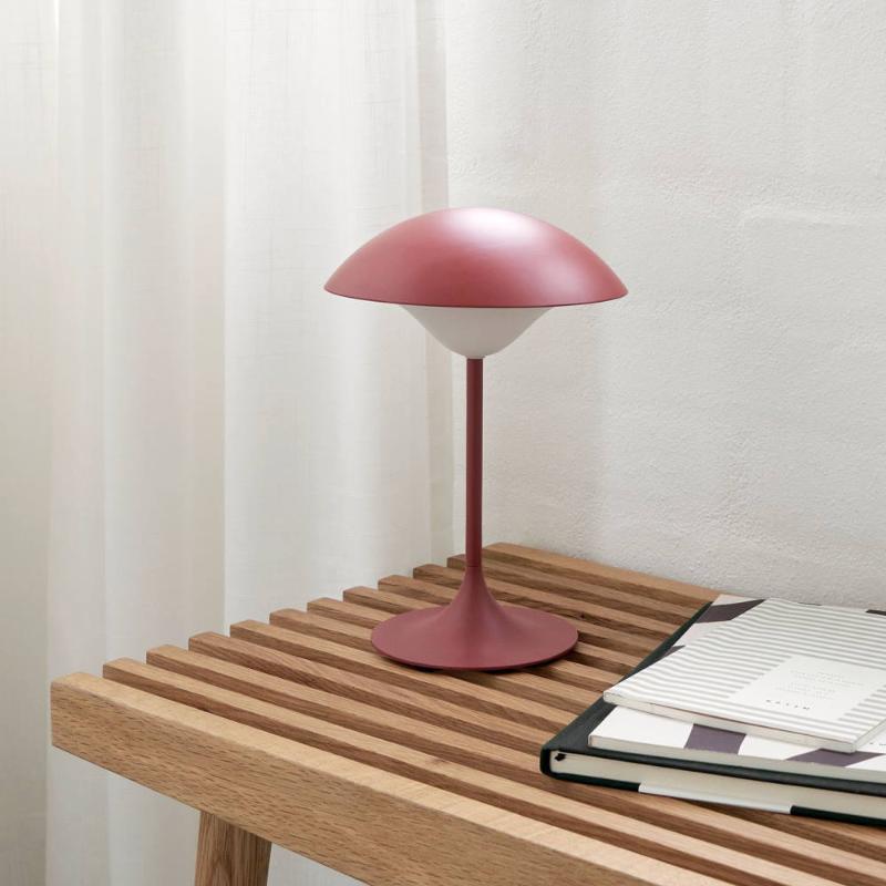 Eclipse bordlampe ruby red
