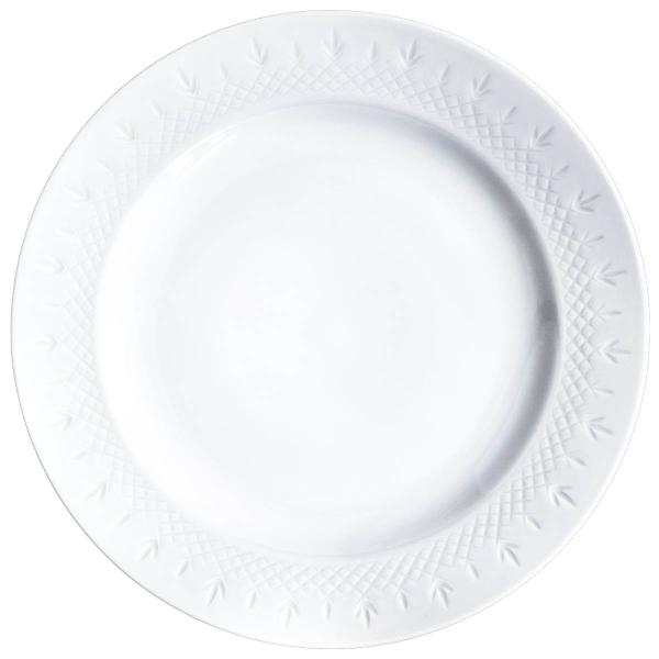 Crispy Porcelain middagstallerken 27 cm hvit