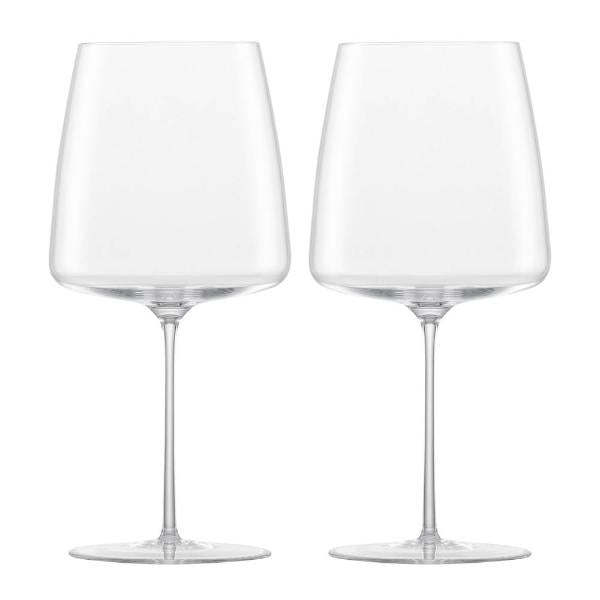 Simplify rødvinsglass 2 stk 74 cl klar
