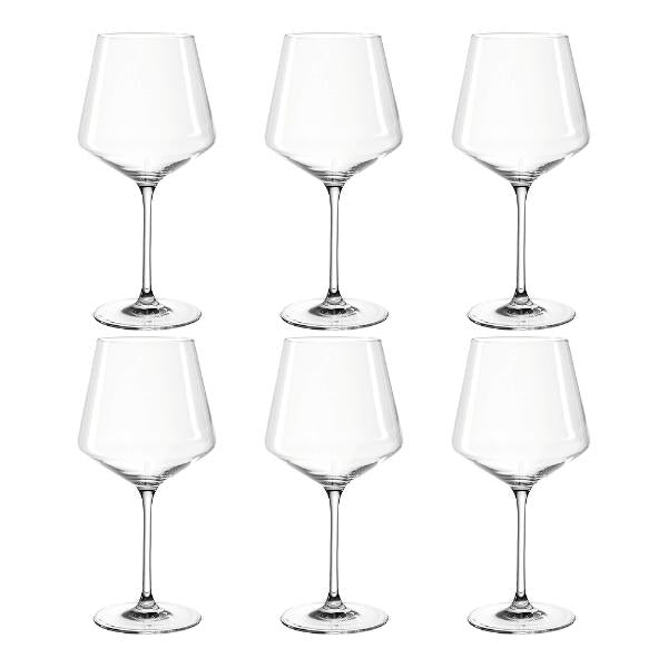 Puccini burgunder glass 73 cl 6 stk