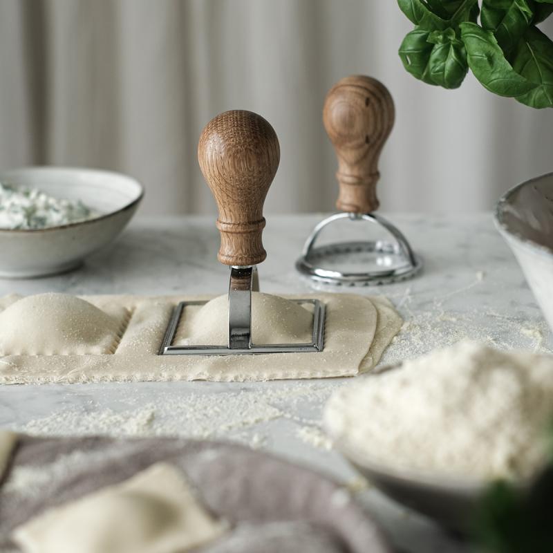 Pasta La Vista ravioli stempel firkant 7x7cm natur/blank