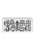 Taika tallerken rektangel 12x24 cm svart