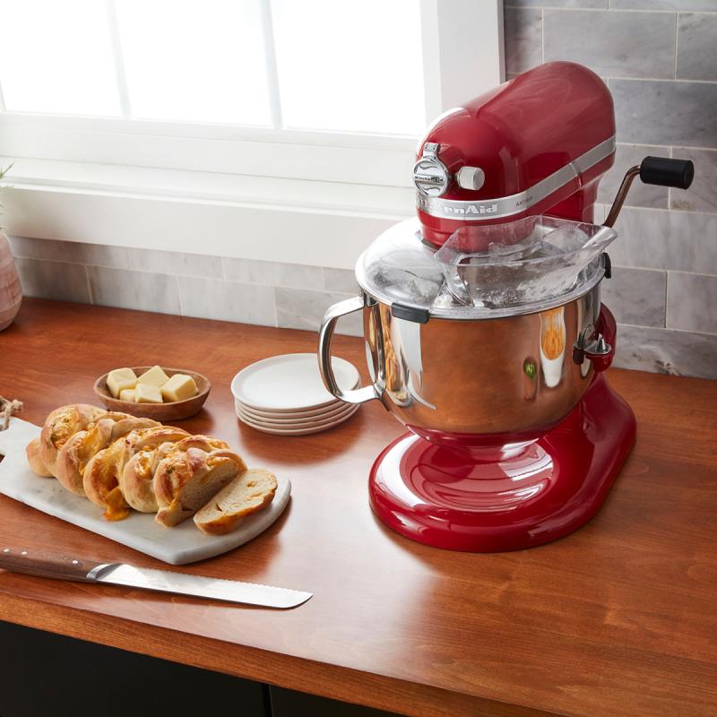 Accessory helleskjold til KitchenAid kjøkkenmaskin med spak