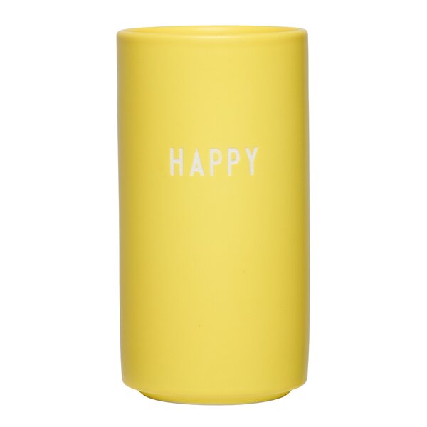 Favourite vase HAPPY 11 cm yellow