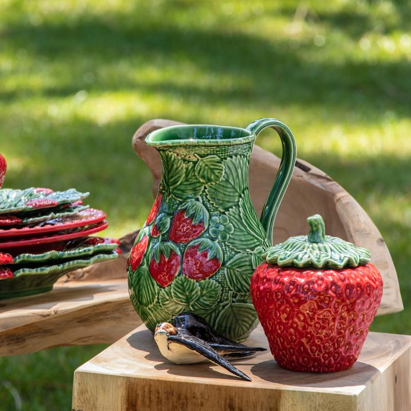 Strawberries mugge 2,2L grønn/rød