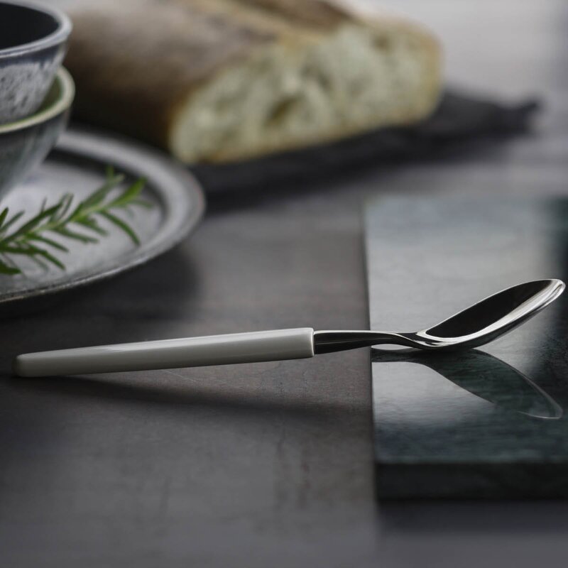Skje 21 cm hvit