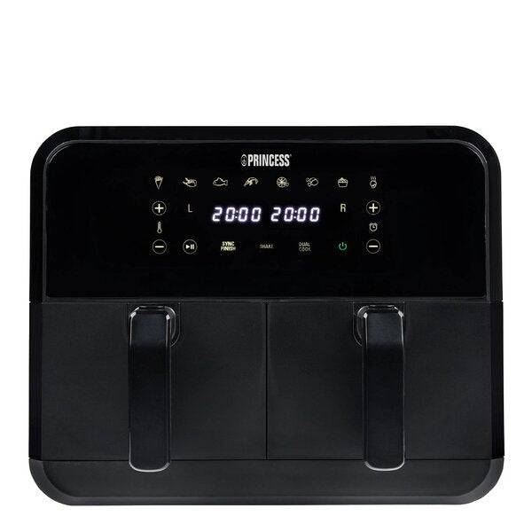 Airfryer m/dobbel kurv 2x4L 2400W