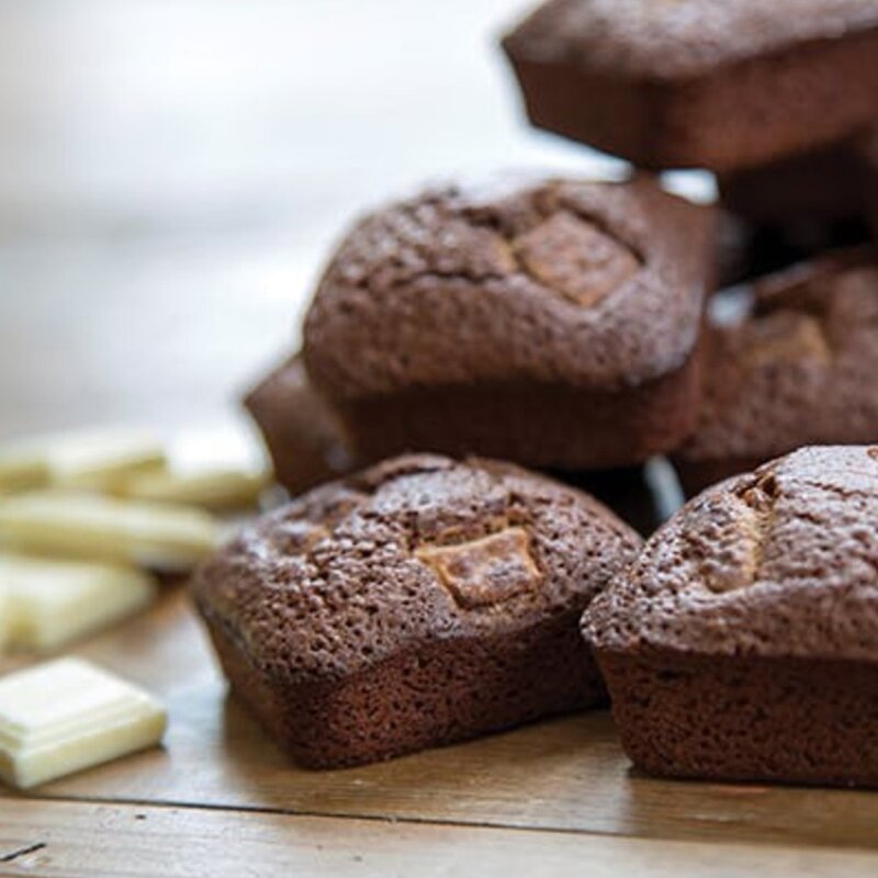 Non-stick bakeform for 12 stk brownies